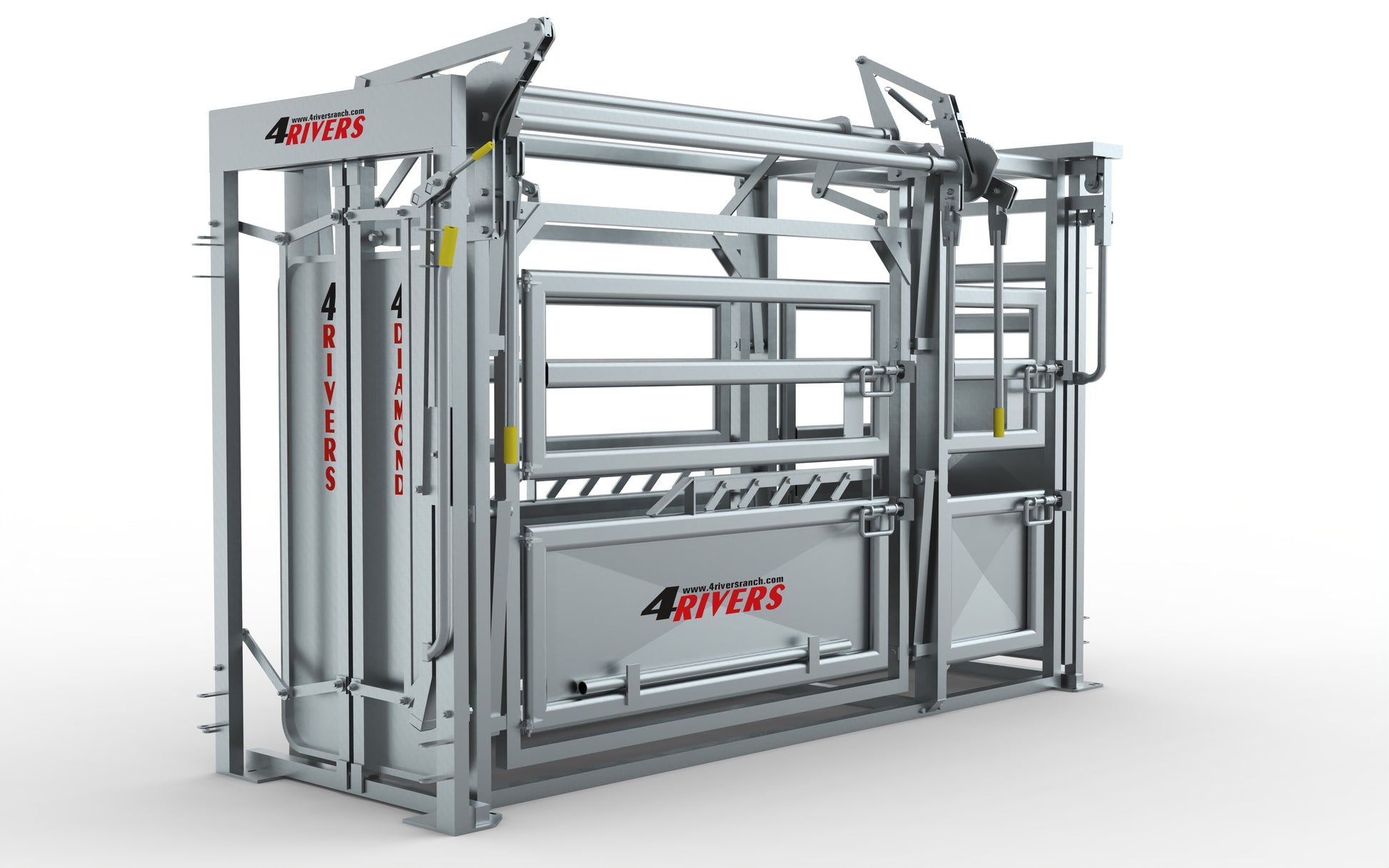 Galvanized Steel Cattle Squeeze chute Heavy duty 